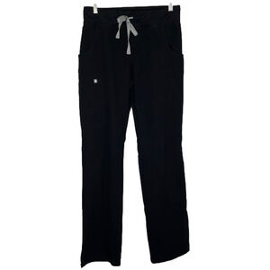Figs Black scrub pants size LT
